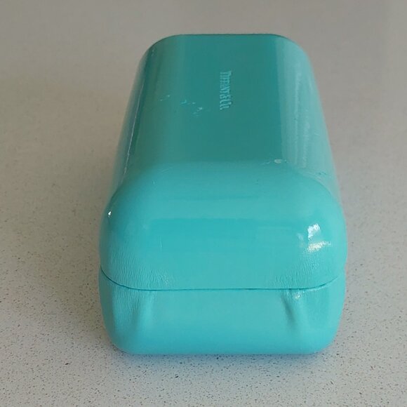 Tiffany & Co. Light Turquoise Blue Hard Clamshell Glasses Case (CASE ONLY) - Picture 6 of 16